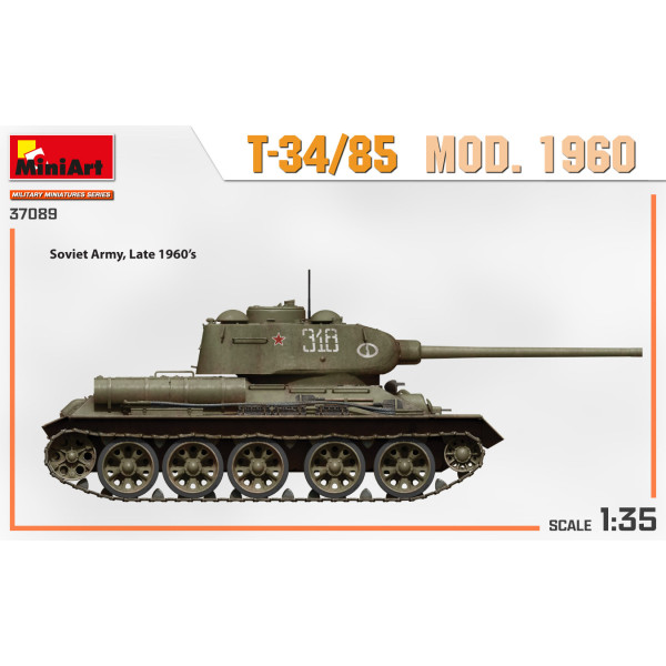 Т-34/85 модель. 1960 року 1/35 MiniArt 37089