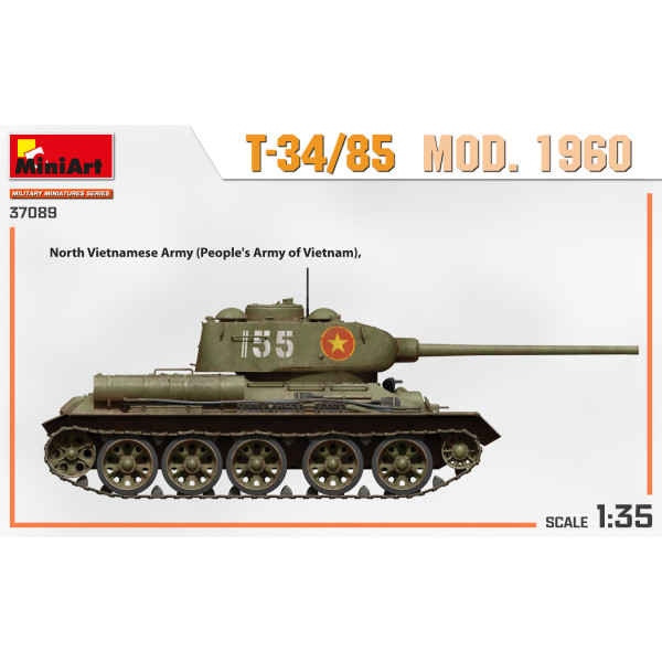Т-34/85 модель. 1960 року 1/35 MiniArt 37089