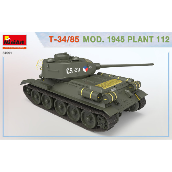 Танк Т-34/85 обр. 1945. ЗАВОД 112 1/35 MiniArt 37091