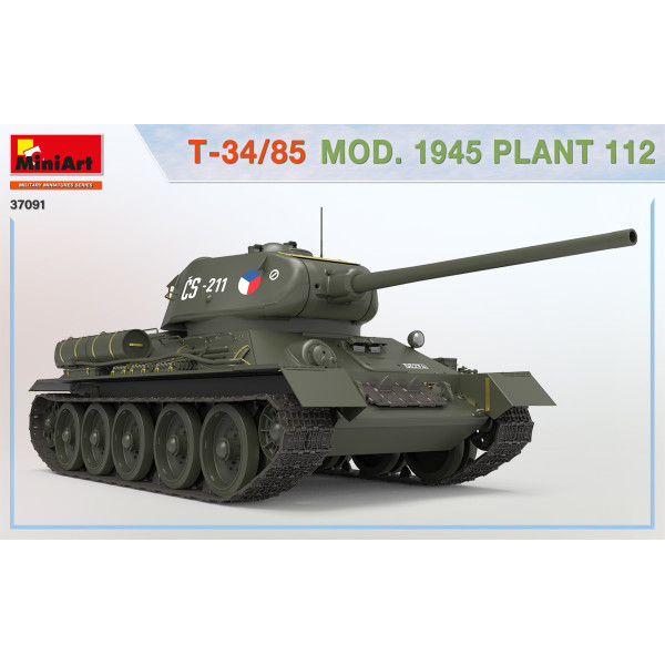 Танк Т-34/85 обр. 1945. ЗАВОД 112 1/35 MiniArt 37091