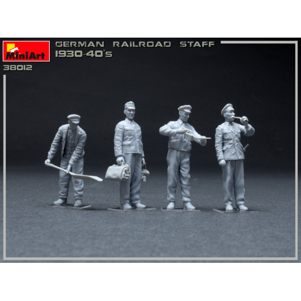 Німецький Залізничний Персонал 1930-40-х років 1/35 MiniArt 38012