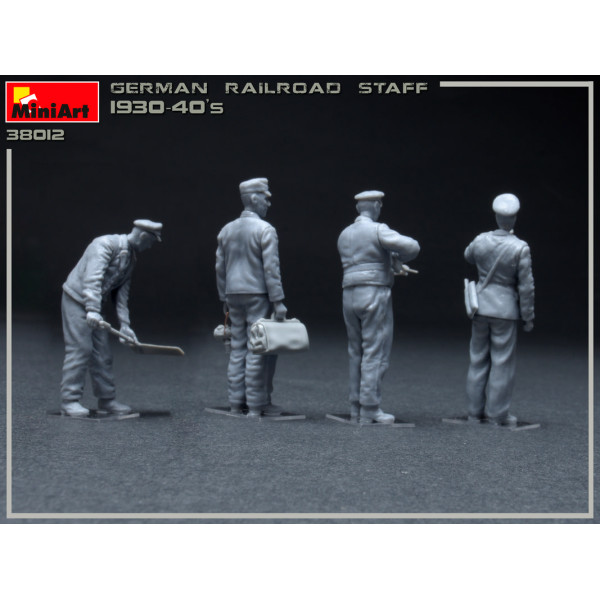 Німецький Залізничний Персонал 1930-40-х років 1/35 MiniArt 38012