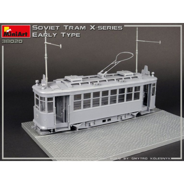 Радянський Трамвай Серії-Х (Раннього Типу) 1/35 MiniArt 38020