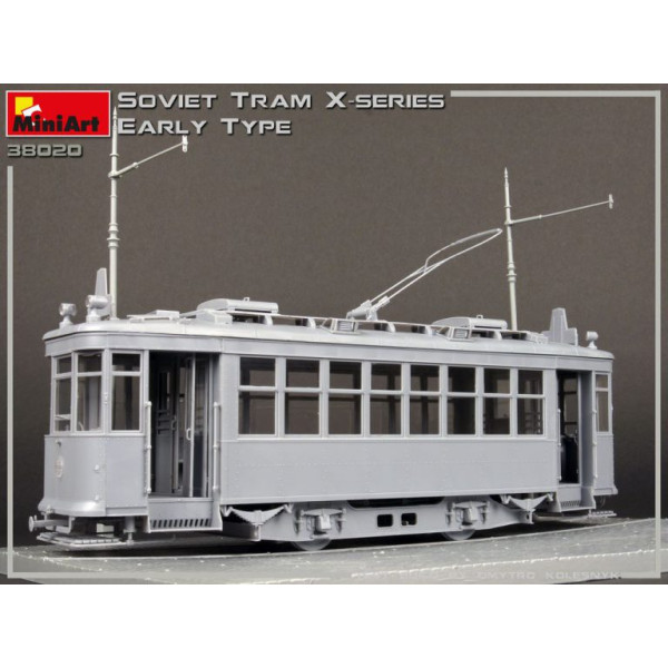 Радянський Трамвай Серії-Х (Раннього Типу) 1/35 MiniArt 38020
