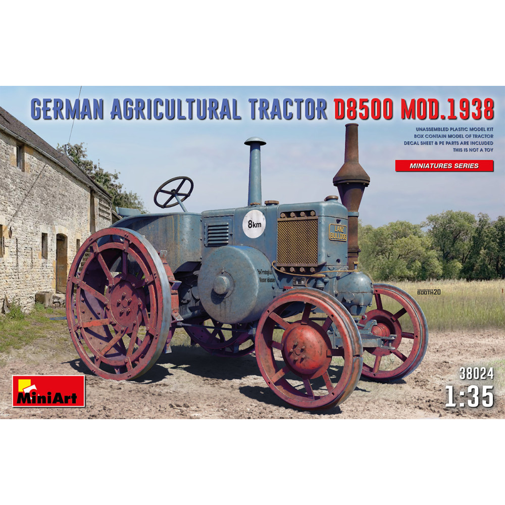 German agricultural tractor D8500 mod. 1938 1/35 MiniArt 38024