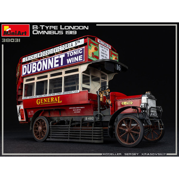  B-TYPE Лондонський Омнібус 1919 1/35 MiniArt 38031