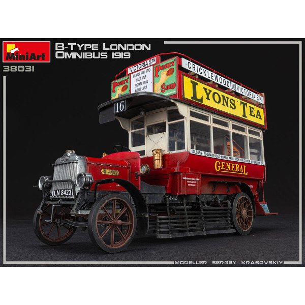  B-TYPE Лондонський Омнібус 1919 1/35 MiniArt 38031