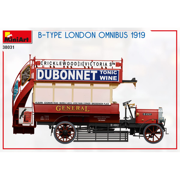  B-TYPE Лондонський Омнібус 1919 1/35 MiniArt 38031