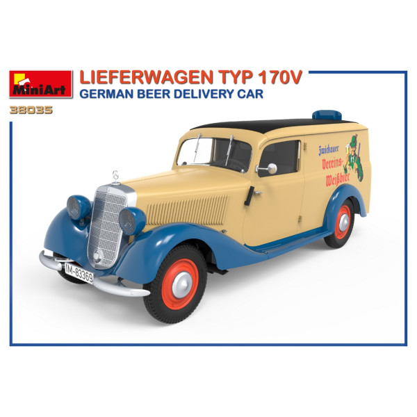 Автомобіль доставки пива Lieferwagen TYP 170V 1/35 MiniArt 38035