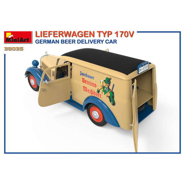 Автомобіль доставки пива Lieferwagen TYP 170V 1/35 MiniArt 38035