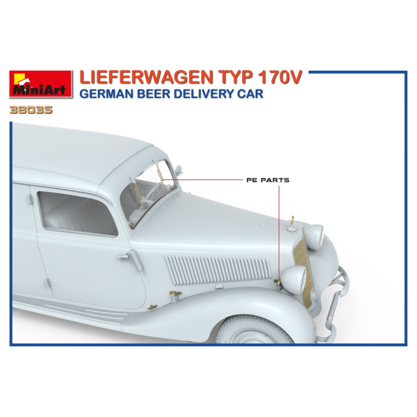 Автомобіль доставки пива Lieferwagen TYP 170V 1/35 MiniArt 38035