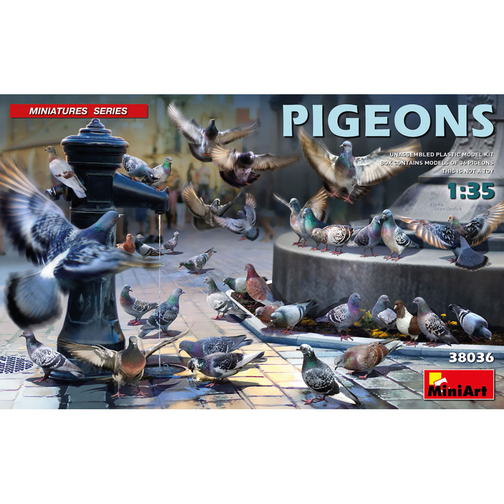 PIGEONS  1/35 MiniArt 38036