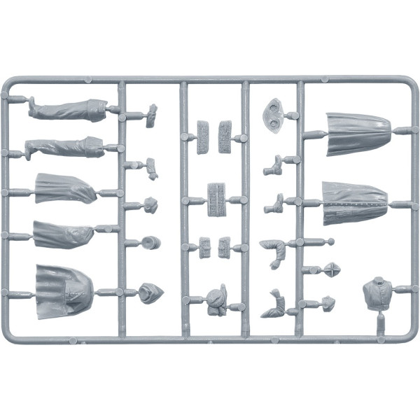 FRENCH CIVILIANS ’30-’40s. (RESIN HEADS)  1/35 MiniArt 38037