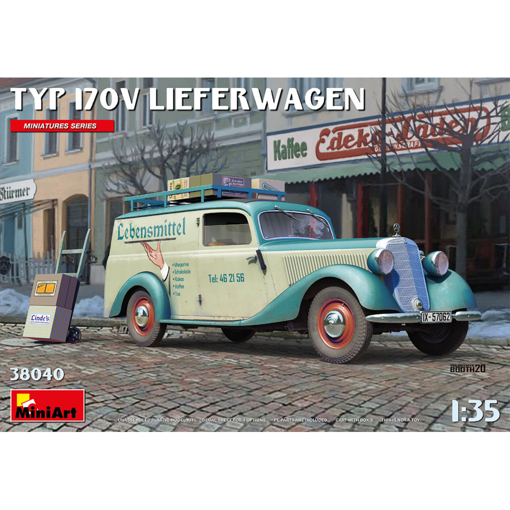 Фургон доставки типу 170V 1/35 MiniArt 38040