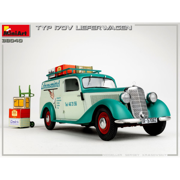 Фургон доставки типу 170V 1/35 MiniArt 38040