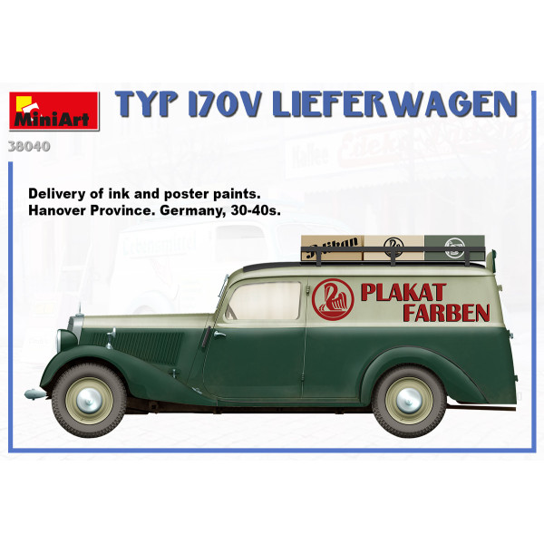 Фургон доставки типу 170V 1/35 MiniArt 38040