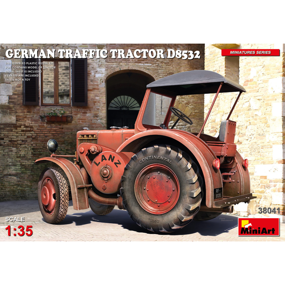 GERMAN TRAFFIC TRACTOR D8532 1/35 MiniArt 38041