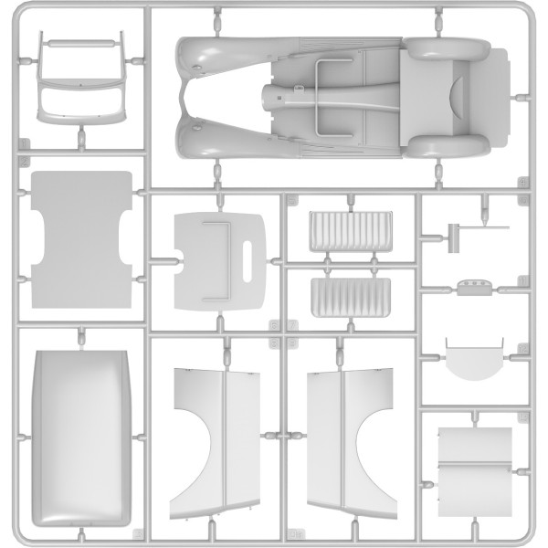FRUIT DELIVERY VAN Lieferwagen Typ 170V 1/35 MiniArt 38044