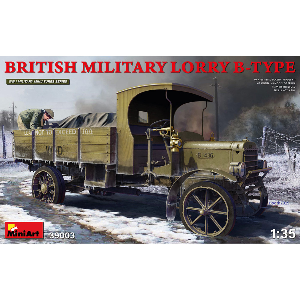 Британський військовий вантажівка B-TYPE 1/35 MiniArt 39003