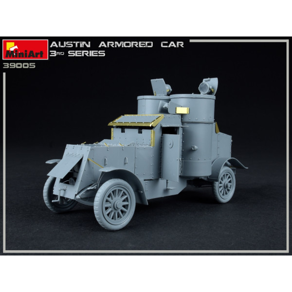 AUSTIN ARMORED CAR 3rd SERIES: UKRAINIAN, POLISH, GEORGIAN, ROMANIAN SERVICE. INTERIOR KIT 1/35 MiniArt 39005