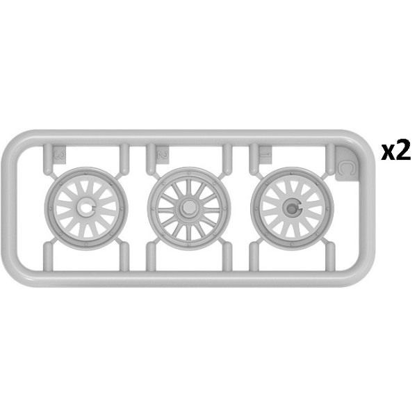 Austin Armoured Car 1918 Pattern. Ireland 1919-21. British Service. Interior Kit 1/35 MiniArt 39016