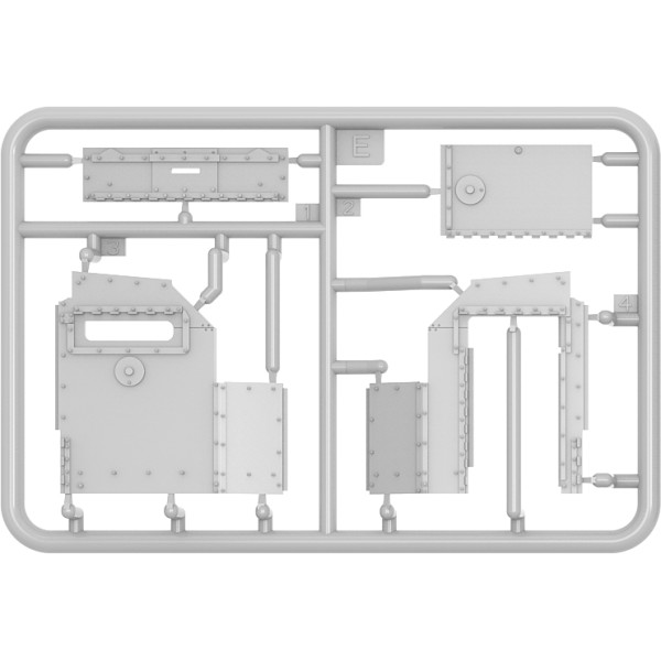 Austin Armoured Car 1918 Pattern. Ireland 1919-21. British Service. Interior Kit 1/35 MiniArt 39016