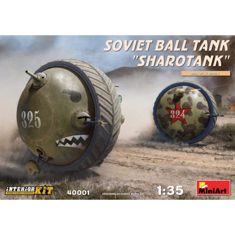 Радянський "Шаротанк" з Інтерьерьером 1/35 MiniArt 40001