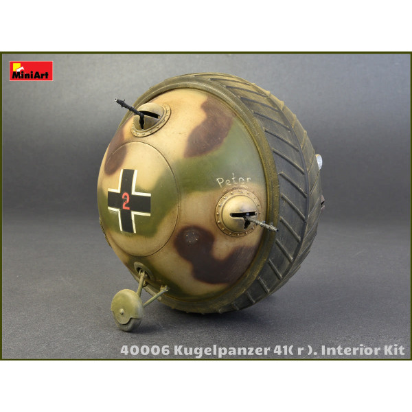 Шаротанк Kugelpanzer 41 (r). з Інтерьерьером 1/35 MiniArt 40006