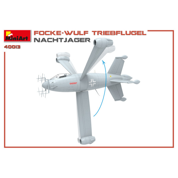 FOCKE WULF TRIEBFLUGEL NACHTJAGER 1/35 MiniArt 40013