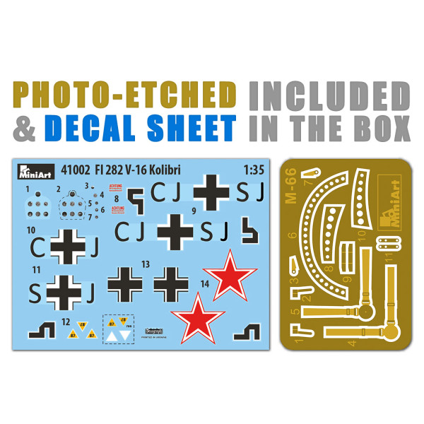 Fi 282 V-16 Kolibri  1/35 MiniArt 41002