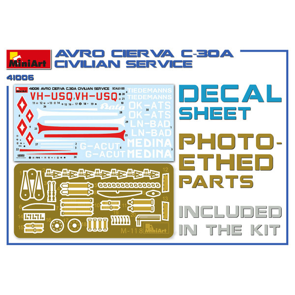 Автожир Сієрва "C.30A" Цивільного Призначення 1/35 MiniArt 41006
