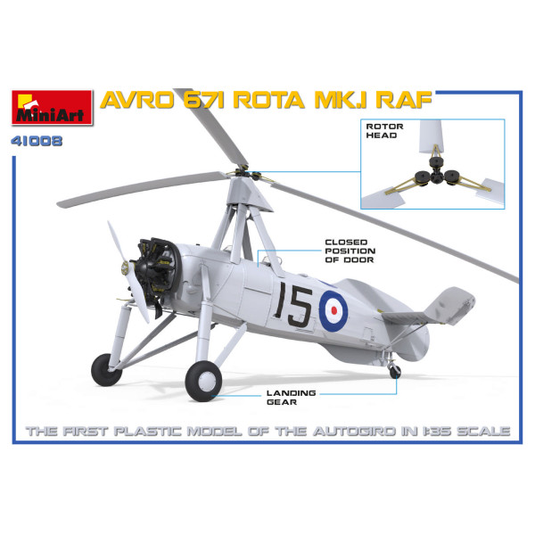 AVRO 671 ROTA MK.I RAF 1/35 MiniArt 41008