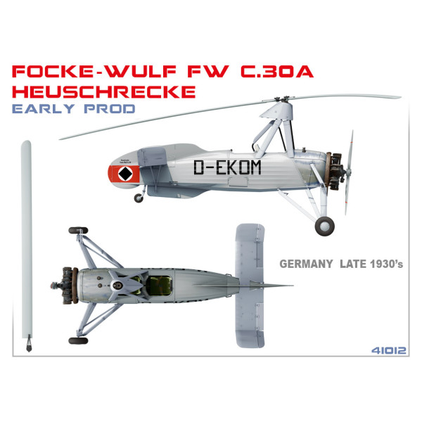 Focke-Wulf Fw 30 Heuschrecke 1/35 MiniArt 41012