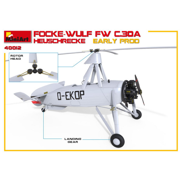 Focke-Wulf Fw 30 Heuschrecke 1/35 MiniArt 41012
