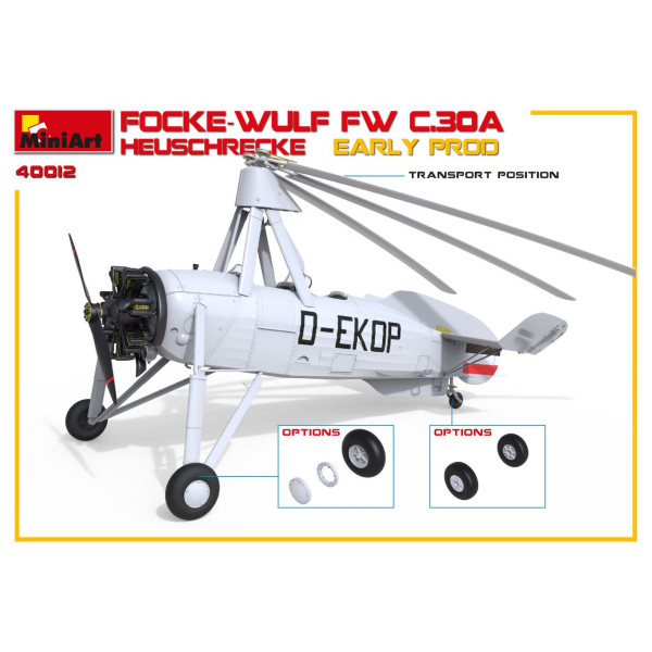 Focke-Wulf Fw 30 Heuschrecke 1/35 MiniArt 41012