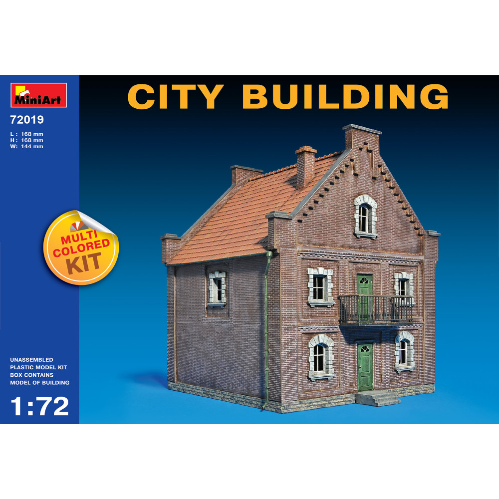 City building 1/72 MiniArt 72019
