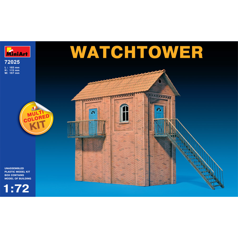Watchtower (Multicolored Kit) 1/72 MiniArt 72025