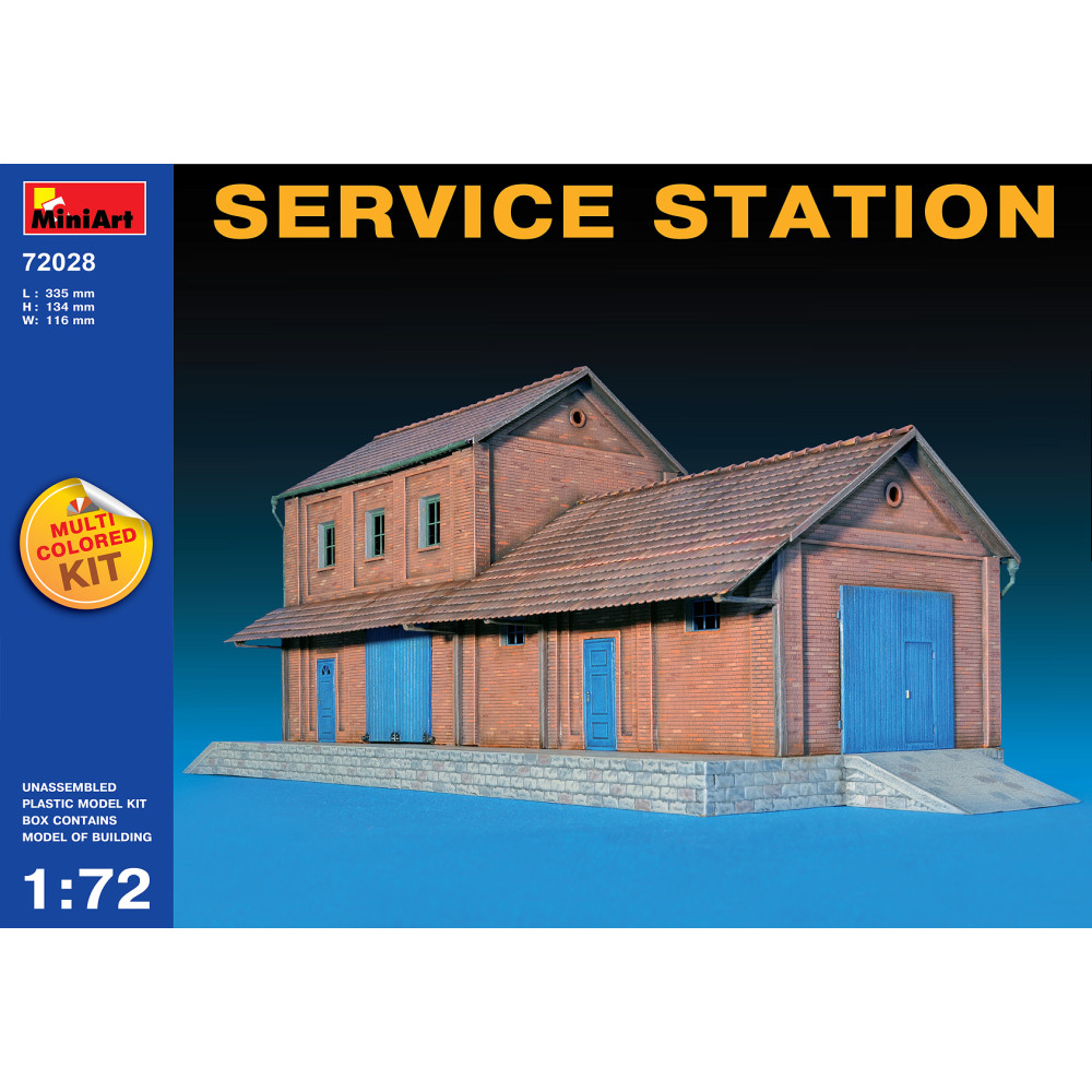  Service station 1/72 MiniArt 72028