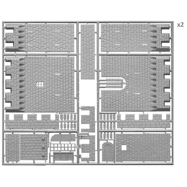 Assault of Medieval Fortress 1/72 MiniArt 72033