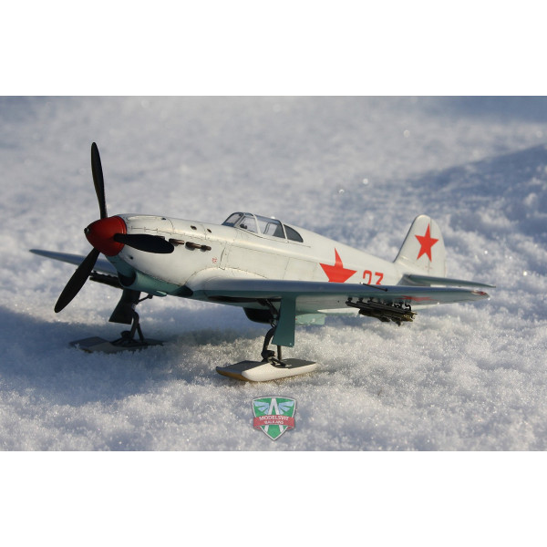 Yak-1 Soviet fighter on skis 1/48 Modelsvit  4802
