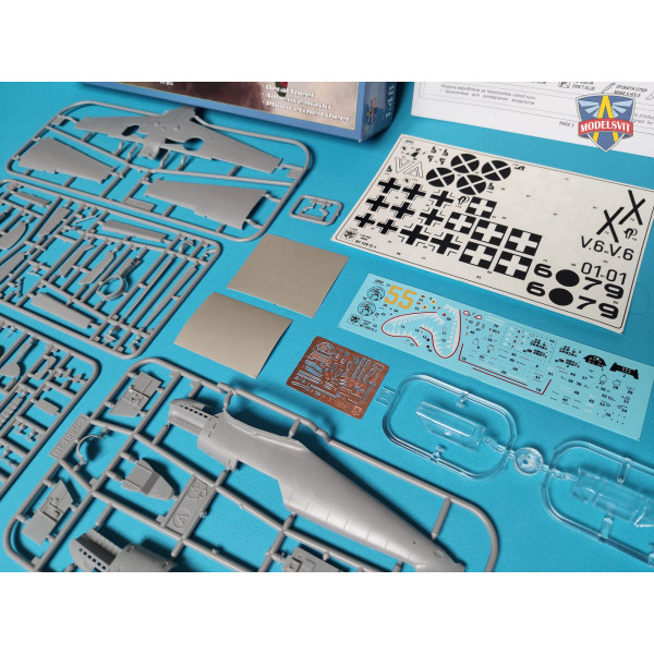 Messerschmitt Bf 109 D-1 1/48 ModelSvit 4806