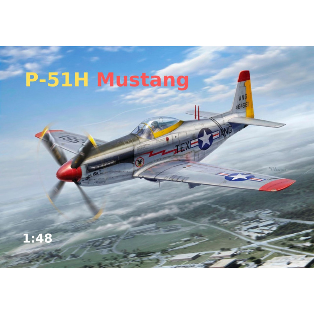 Mustang P-51H 1/48 ModelSvit 4817