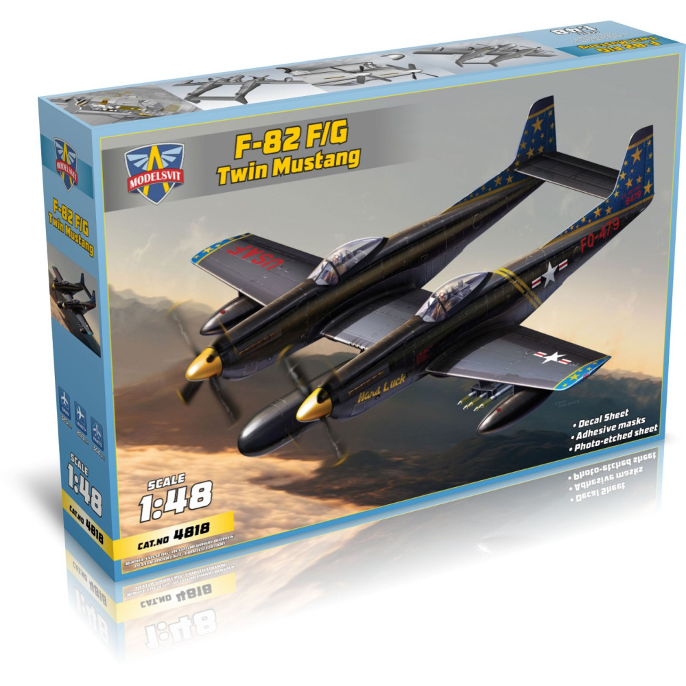 Fighter F-82 F/G Twin Mustang 1/48 ModelSvit 4818
