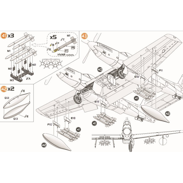 Fighter F-82E/H Twin Mustang 1/48 ModelSvit 4820