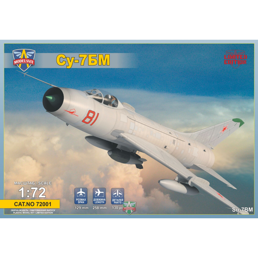Sukhoi Su-7 BM 1/72 Modelsvit  72001