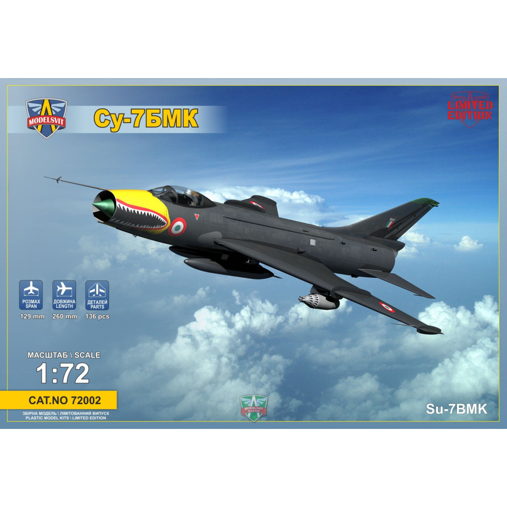 Sukhoi Su-7BMK (Export version) 1/72 Modelsvit  72002