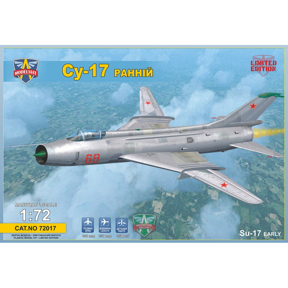 Sukhoi Su-17 Early version 1/72 Modelsvit  72017