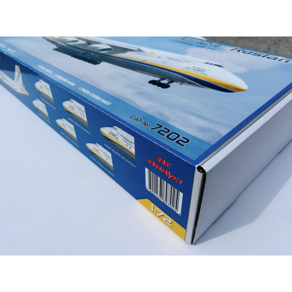Літак Антонов АН-124 "Руслан" 1/72 Modelsvit 7202