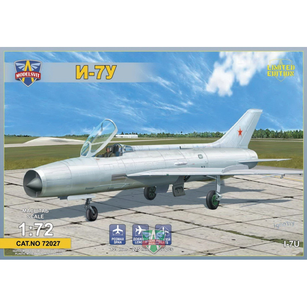 MiG I-7U 1/72 Modelsvit  72027