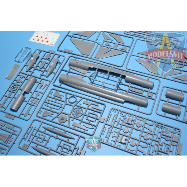 Перехоплювач Е-152м 1/72 Modelsvit 72030